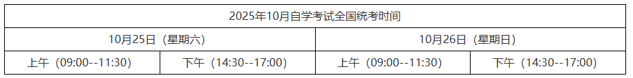 黑龍江省招生考試院：關(guān)于我省2025年10月高等教育自學(xué)考試注冊報考相關(guān)工作的通知